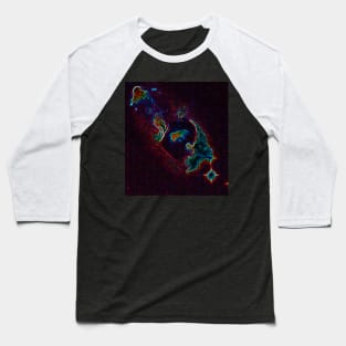 Black Panther Art - Glowing Edges 162 Baseball T-Shirt